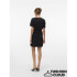 VMMYMILO SS V-NECK DRESS WVN GA NOOS BLACK