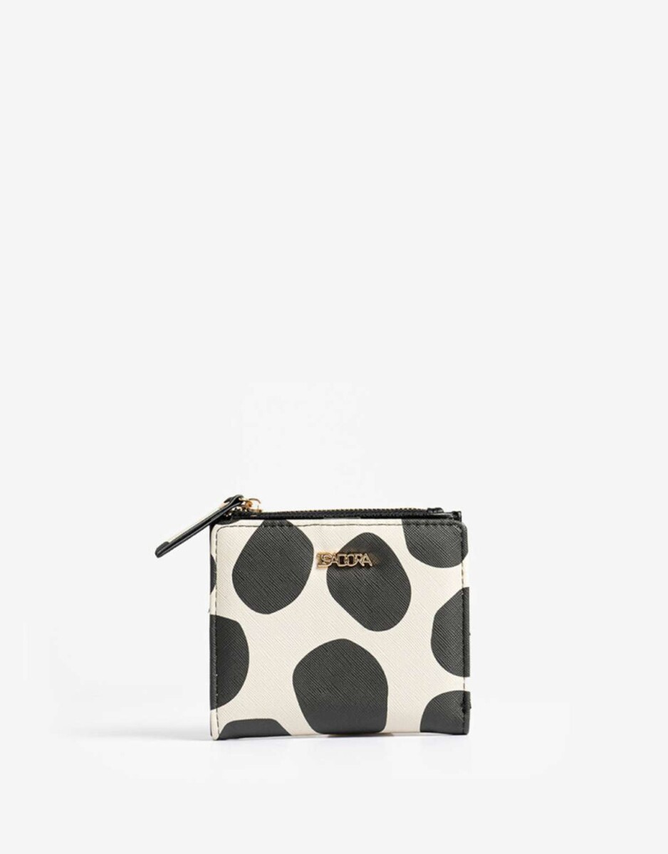 Billetera Chica - Estampado Lunares 