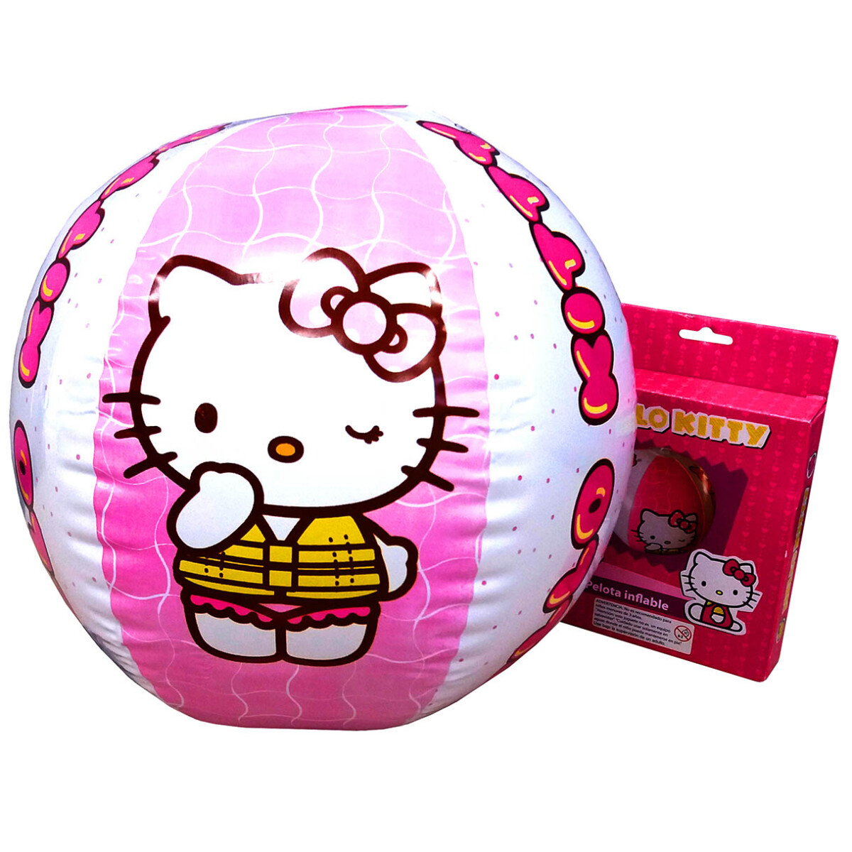 Pelota Inflable de 50 cm - Hello Kitty 