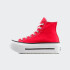 Championes Converse All Star Lift Double Stack Rojo