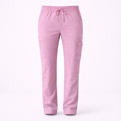 Pantalón UNISTORE FLEX Rosa melange