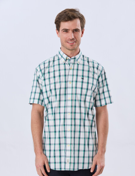 CAMISA CUADROS Verde