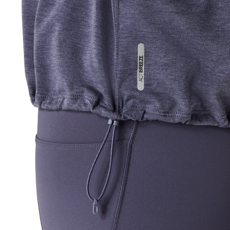 Polo Running Nagino Run Adjustable SS Top Mujer Indigo Fog
