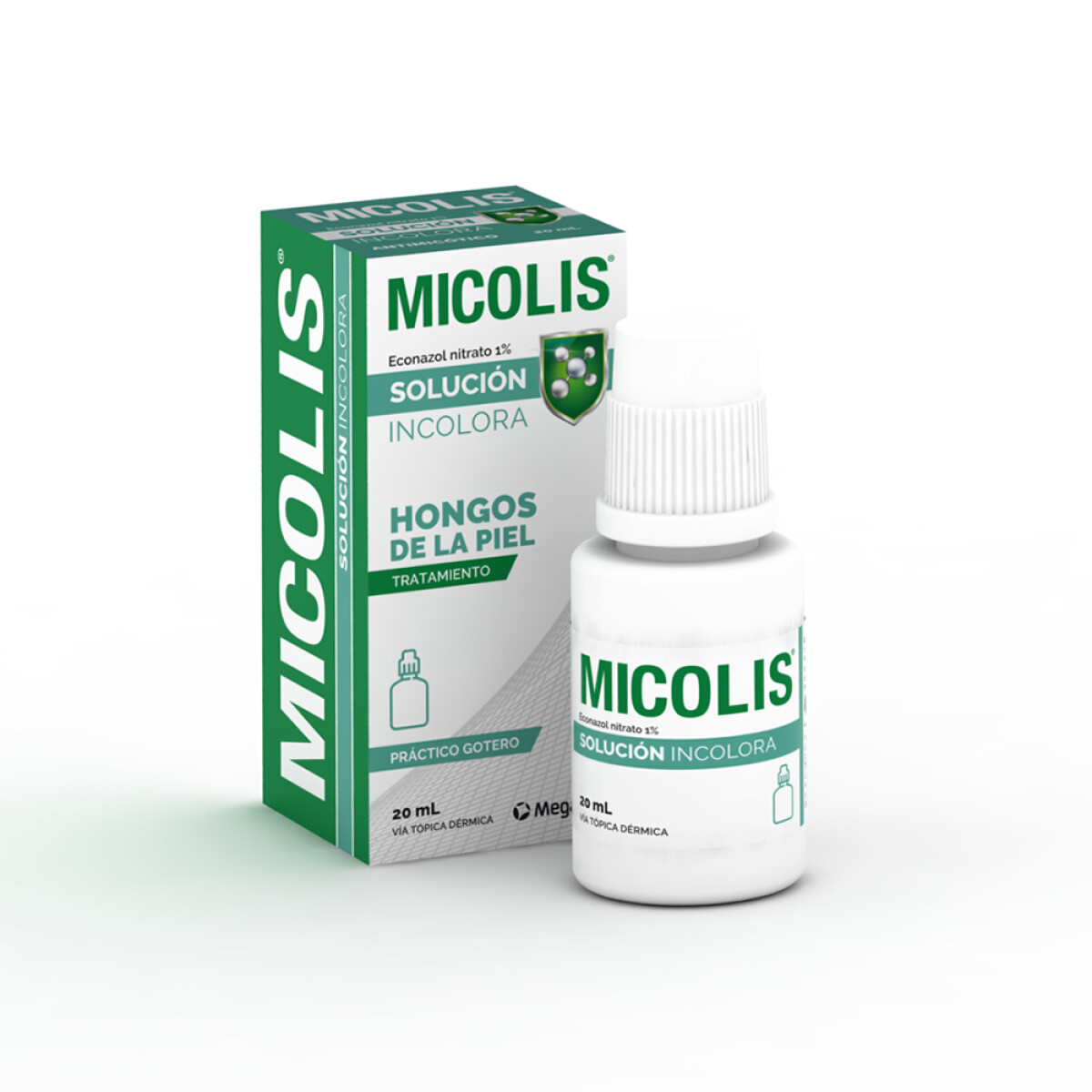 Micolis Solución 20 ml – Solución antifúngica 