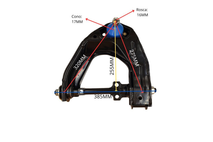 Parilla De Suspension Del GWM Toyota Hilux Zx 84-25 Der/Izq Parilla De Suspension Del GWM Toyota Hilux Zx 84-25 Der/Izq