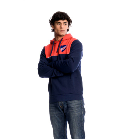Canguro Bolso Licencias Hombre Azul Marino, Rojo, Blanco