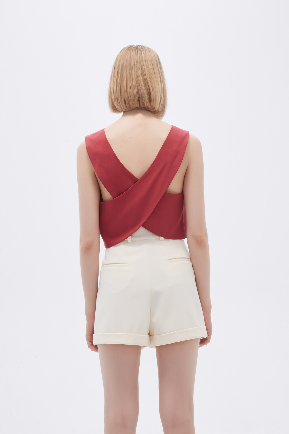 Tops Alman Bordeaux Claro