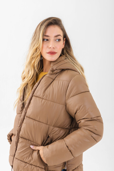 Campera Nelly Tostado
