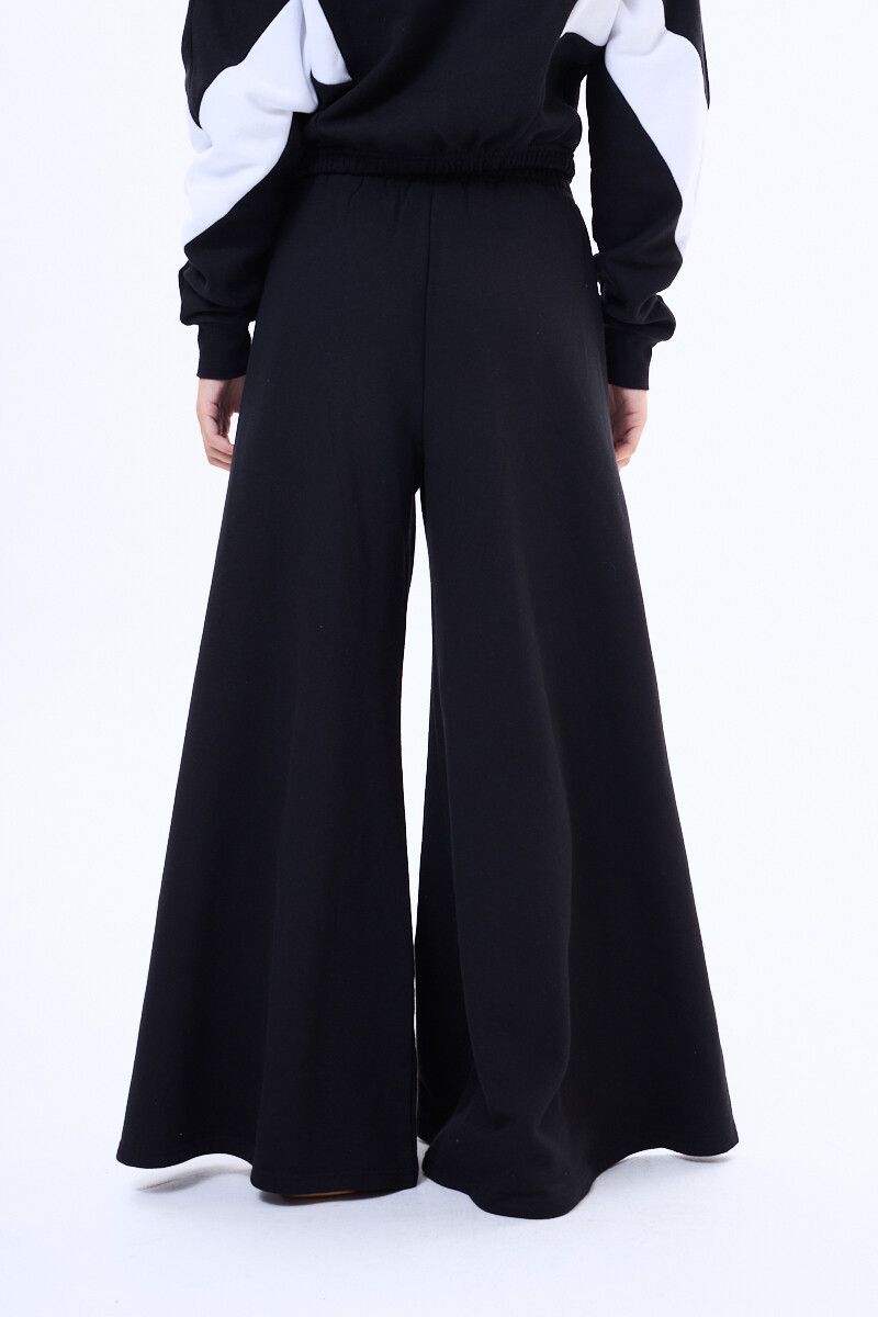 Pantalon de felpa Chia Negro