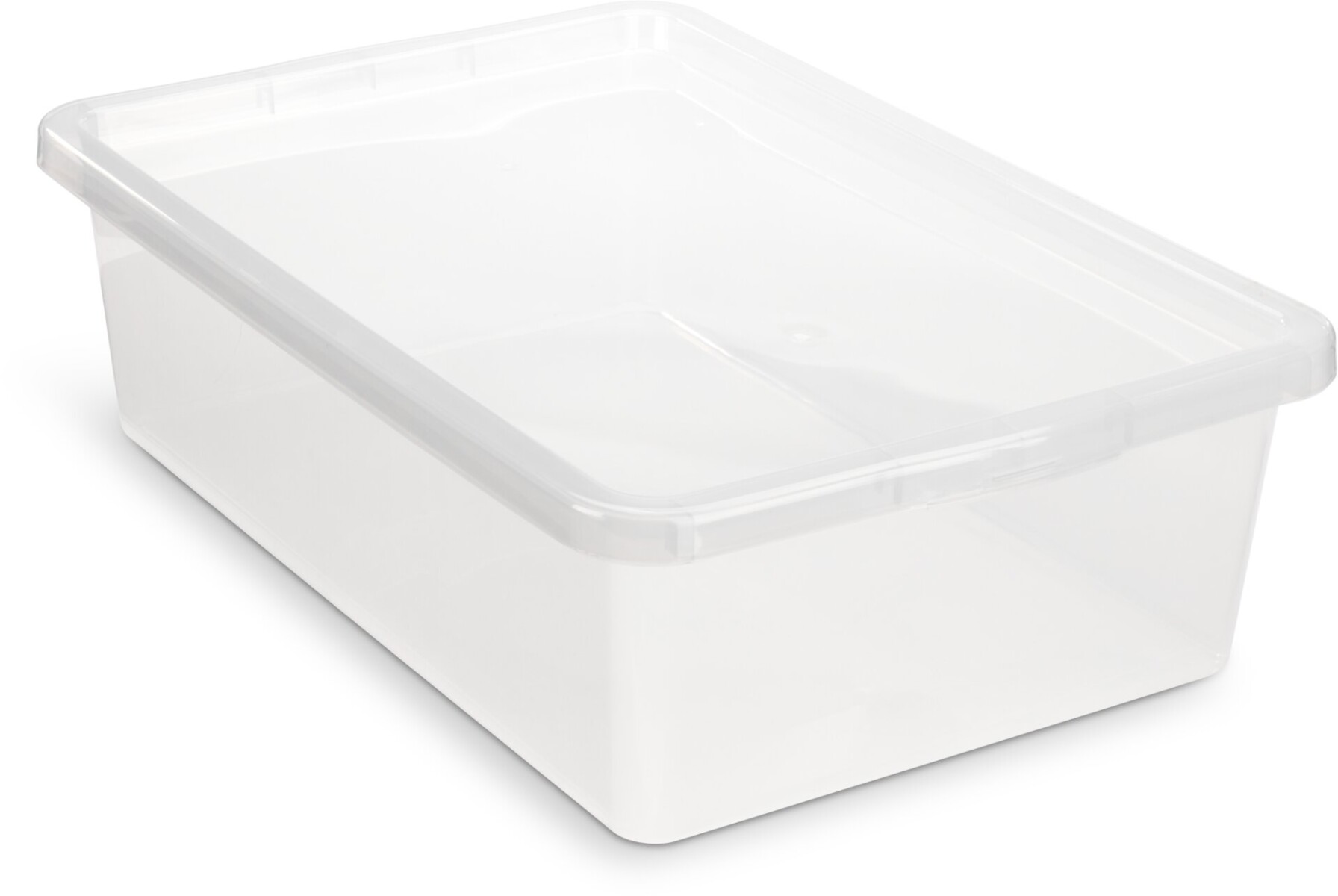 Caja bajo cama BASIC BOX 30L con tapa 