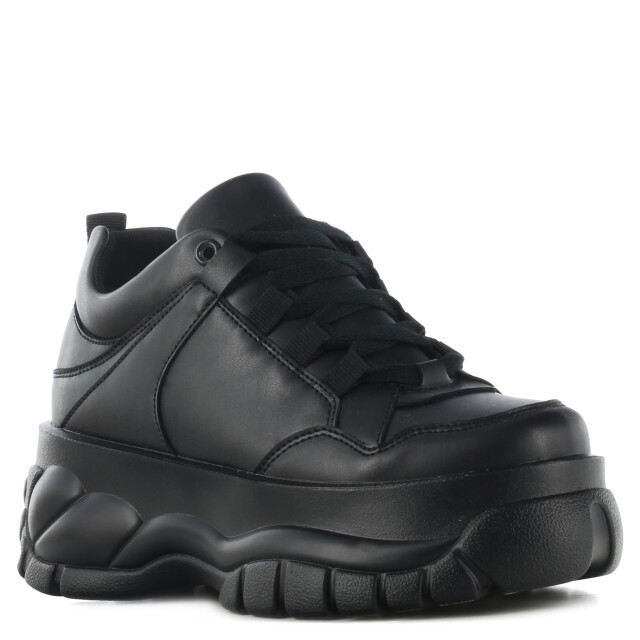 Championes de Mujer Miss Carol FLORE acordonado con plataforma Negro