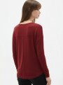 Remera Flea Bordeaux Oscuro