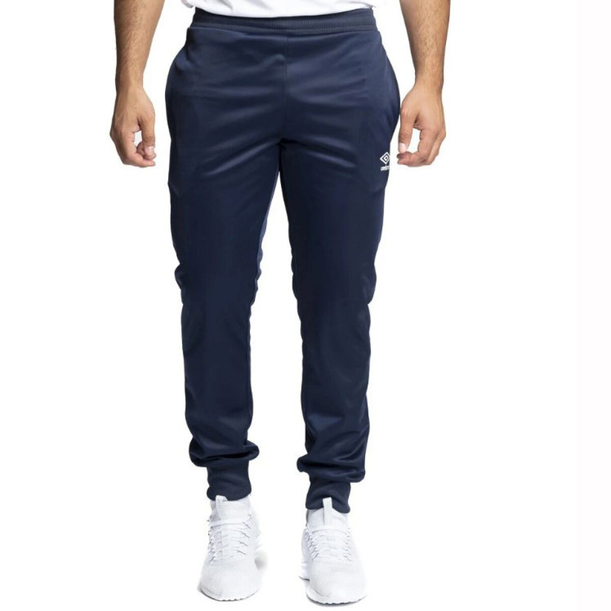 Pantalon de Hombre Umbro Frizado - Azul Marino - Blanco 