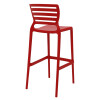 Silla Sofia alta para barra - Color Rojo - 92137/040 Silla Sofia alta para barra - Color Rojo - 92137/040