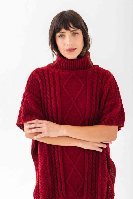 Poncho July Vino