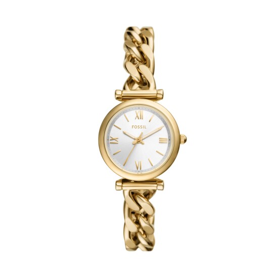 Reloj FOSSIL CARLIE Acero Dorado Esfera 28mm 0