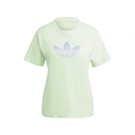 REMERA adidas MONOGRAM TREFOIL GREEN