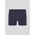 CUECA BOXER MASC PRETO/AZUL