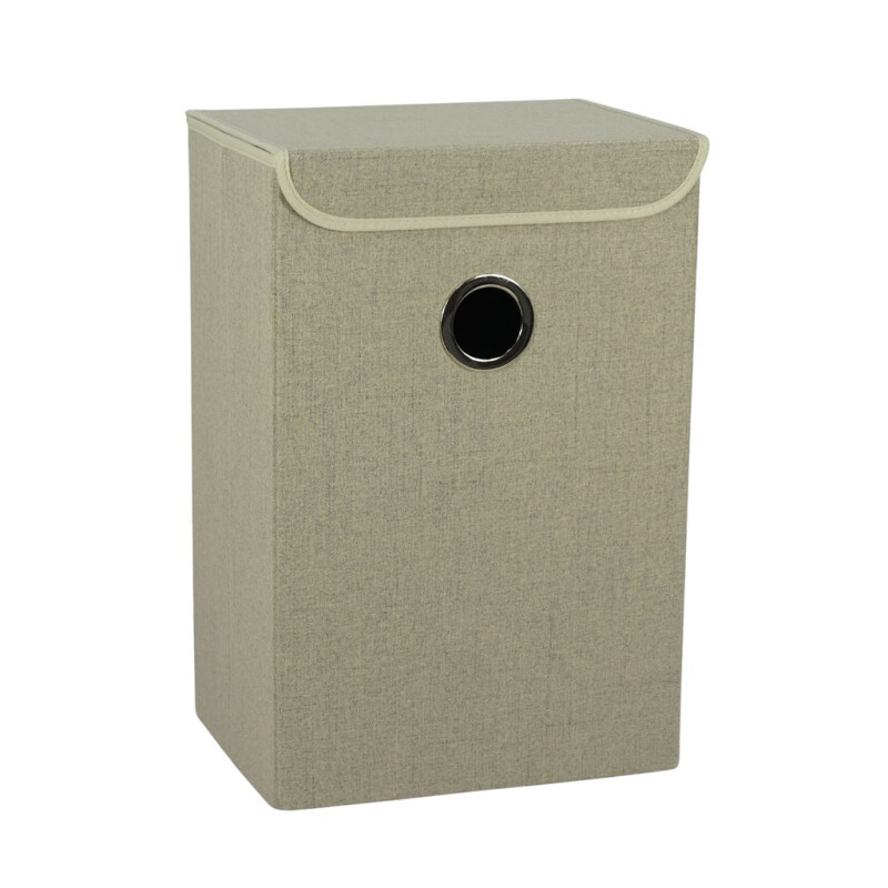 Cesto para Ropa Plegable con Tapa 40x30xH60cm en Tela Cesto para Ropa Plegable con Tapa 40x30xH60cm en Tela