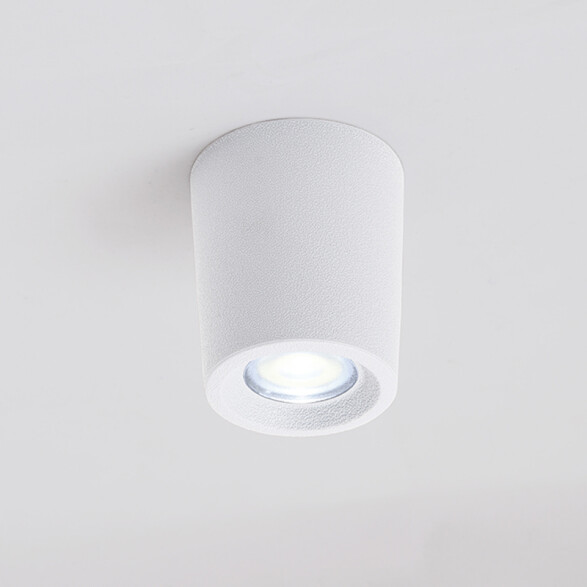 Aplique de techo Ø60mm blanco 1,7W cálida IP55 LIVIA 60 FL0957