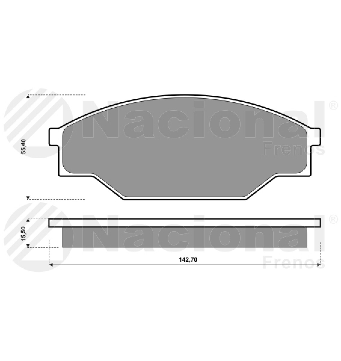 PASTILLAS DE FRENO TOYOTA HILUX 4X2 AOJUN PLUTUS SAILOR FAW Z7 (23110) DURBLOC 
