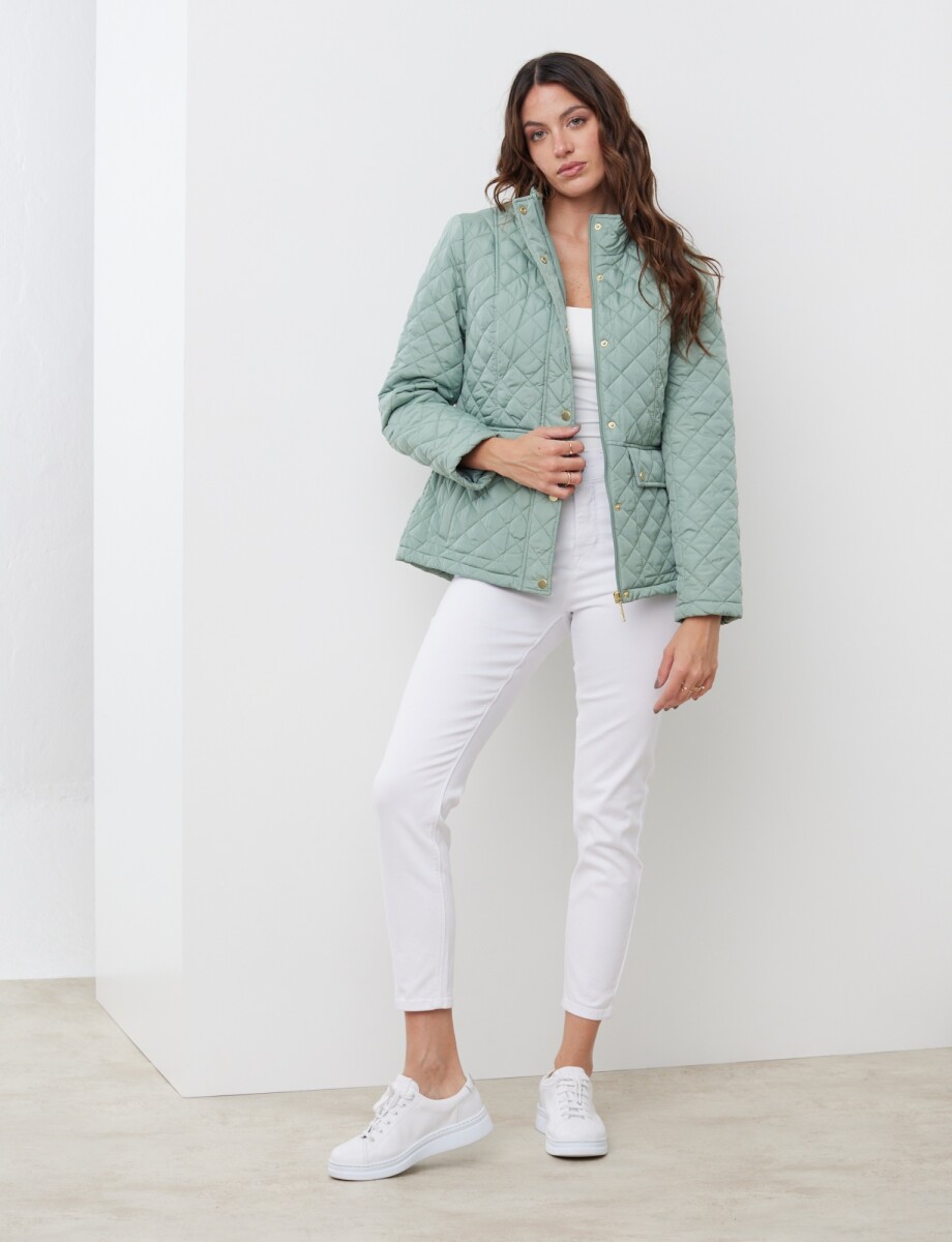 Campera Capitoneada - Verde 