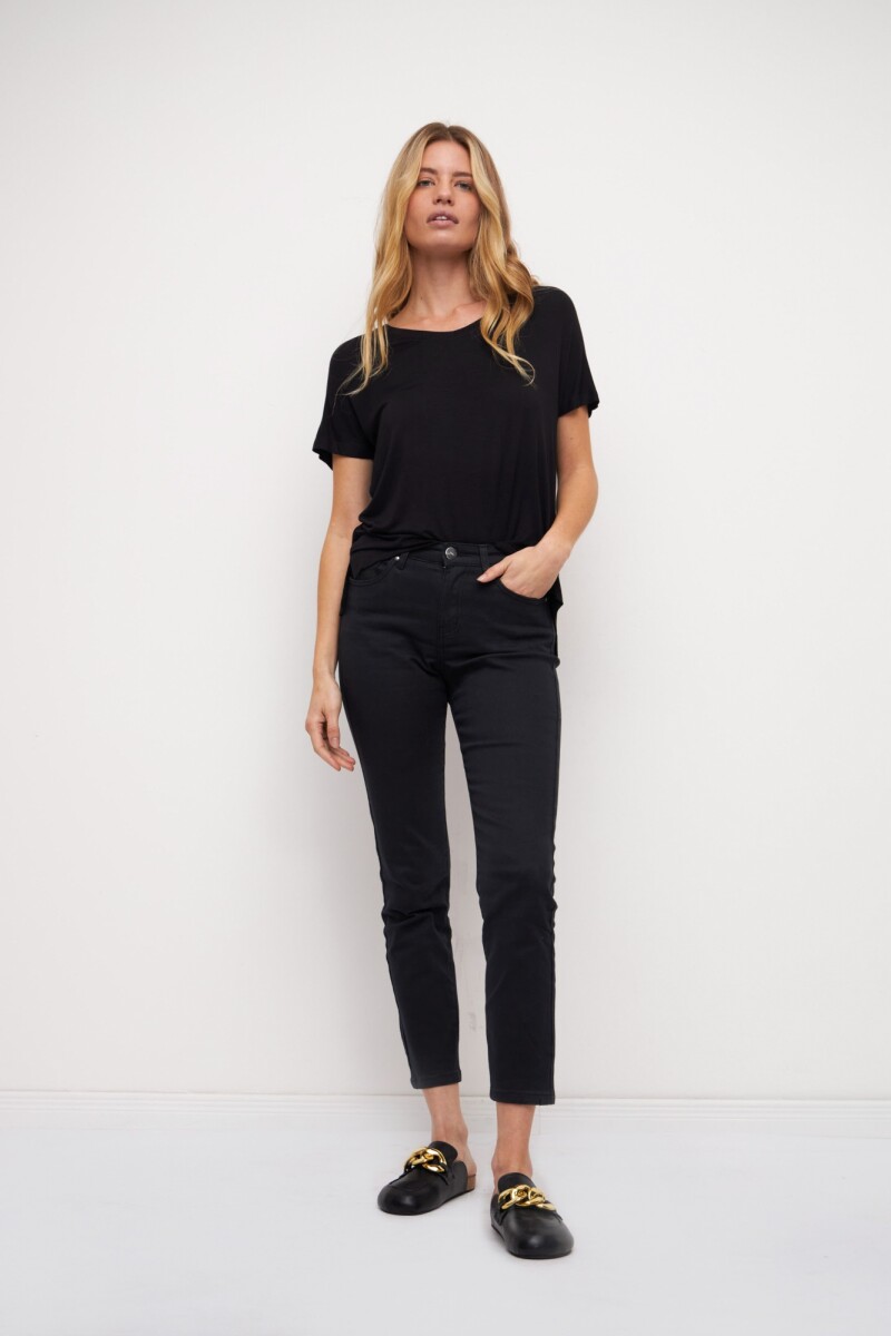 Pantalón slim Janis negro