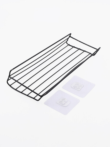 ESTANTERIA AUTOADHESIVA NEGRO