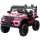 Auto Jeep Compact Batería C.remot Luz Música Español! Rosa