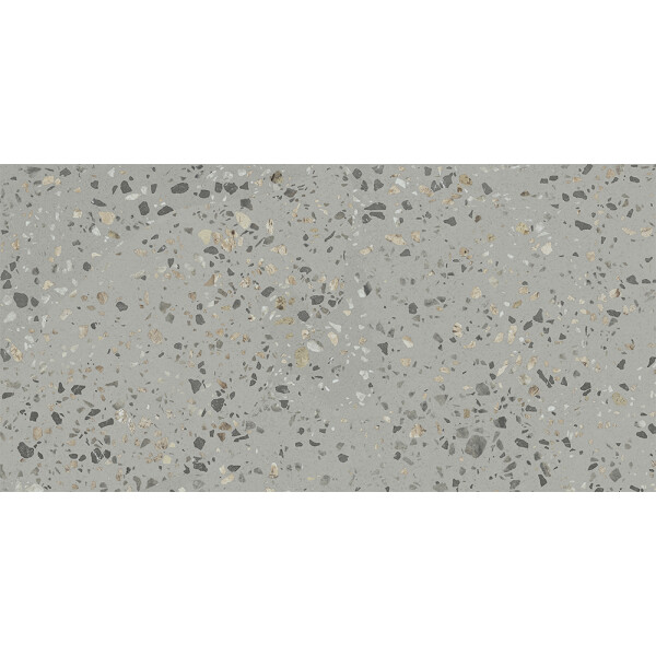 TERRAZZO MULTICOLOR GREY MAT "A" 60X120 Terrazzo Multicolor Grey Mat "a" 60x120