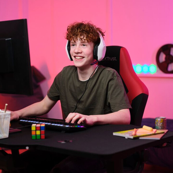 Vincha Gamer Trust Gxt415 Zirox BLANCO