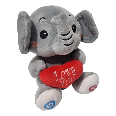 Peluche Animal Que Repite y Baila y Canta ELEFANTE