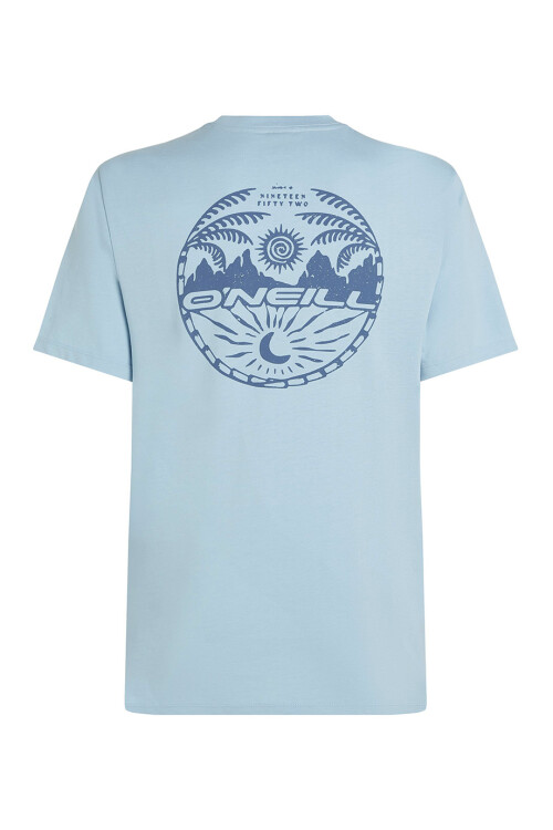 Remera O'Neill Circle Back Print Celeste Remera O'Neill Circle Back Print Celeste