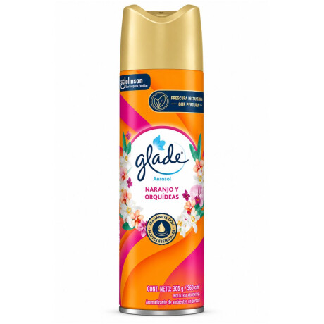 DESODORANTE AMBIENTE GLADE AER 360CC NARANJO Y ORQUIDEAS DESODORANTE AMBIENTE GLADE AER 360CC NARANJO Y ORQUIDEAS