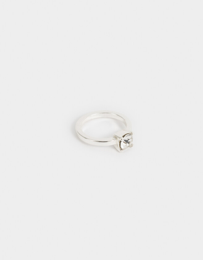 Anillos Chicos Con strass Anillo Con Strass - Plateado