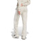 Pantalon de Mujer Adidas Essentials Open Hem French Beige - Blanco