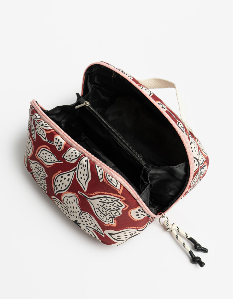 Porta Cosméticos Porta Cosméticos Pack And Go - Estampado Flores