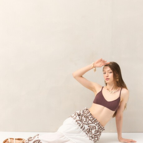 FALDA ELINE Chocolate