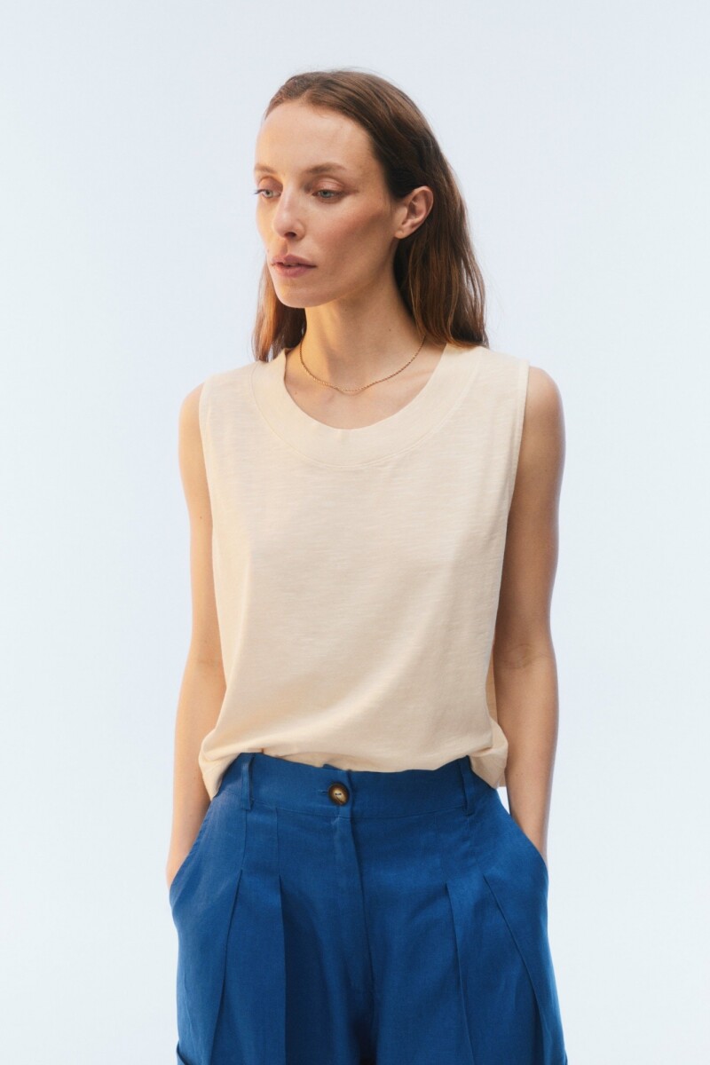 MUSCULOSA PARIS Manteca