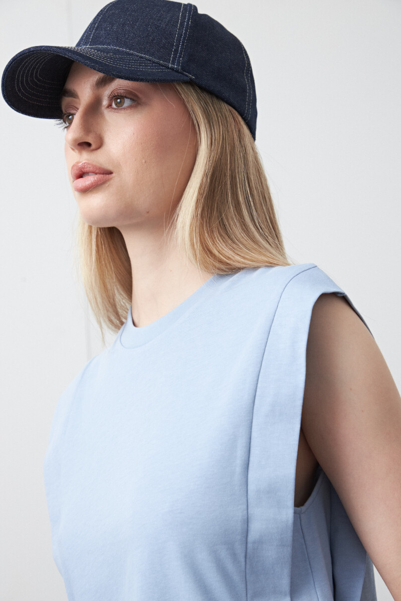 REMERA BOLETUS Celeste