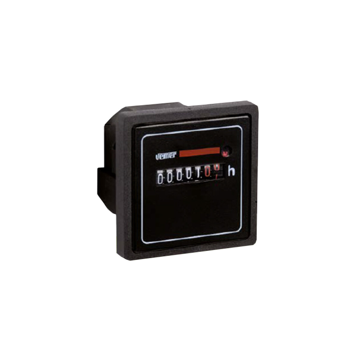 Cuenta horas analógico de 230VAC 55x55mm - VE1025 
