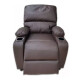 Poltrona RECLINABLE Con Posa Vasos color MARRON Poltrona RECLINABLE Con Posa Vasos color MARRON
