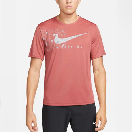 Remera Nike Running Hombre UV Miler Rundbn SS GFX S/C