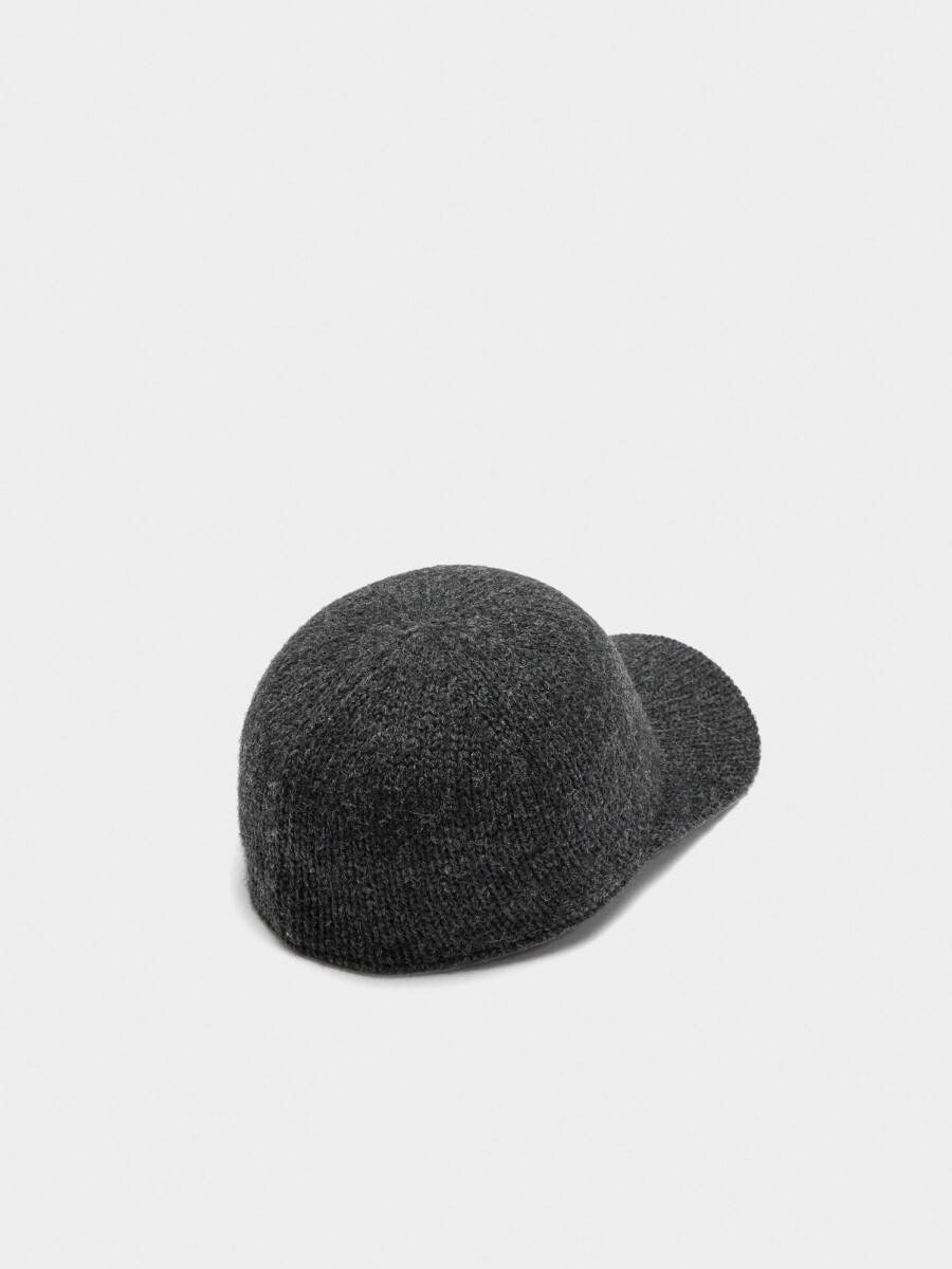 Gorra De Punto gris
