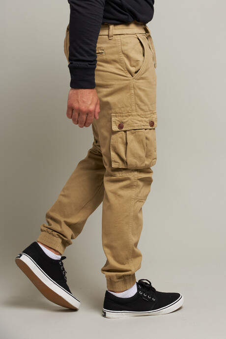 PANTALON CARGO ENCOR DIXIE Kaki