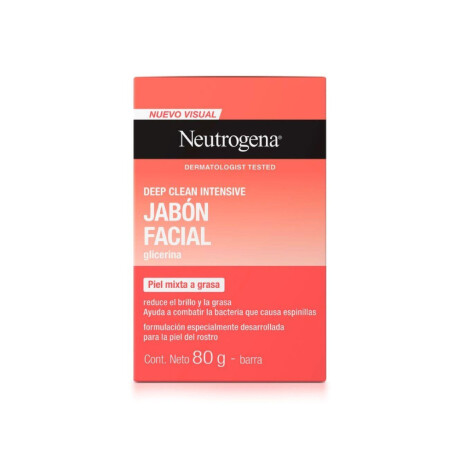Jabón Facial en Barra Neutrogena Deep Clean 80g Jabón Facial en Barra Neutrogena Deep Clean 80g