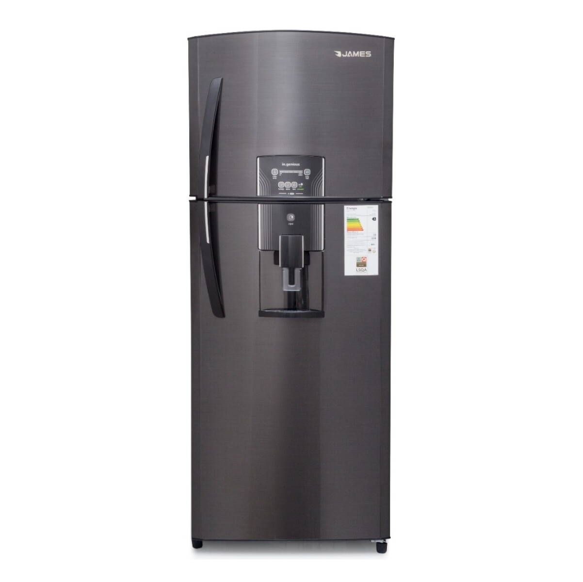 Heladera James Jm 560 Dark De Negro 220v 