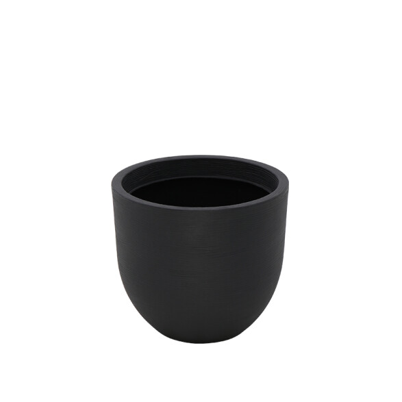 Maceta "LAOS" Ø42 x 38cm. color grafito -TRAMONTINA TD0247