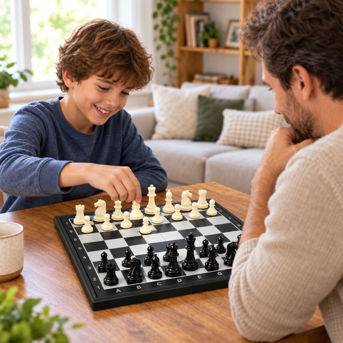 JUEGO DE MESA MAGNETICO 3 EN 1 BACKGAMMON AJEDREZ Y DAMAS 