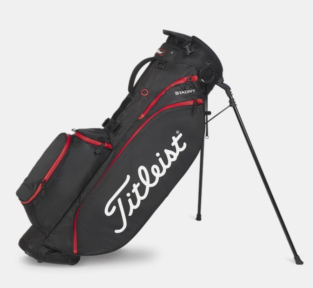 BOLSA TITLEIST PLAYERS 4 STA DRY - BLACK/BLACK/RED 